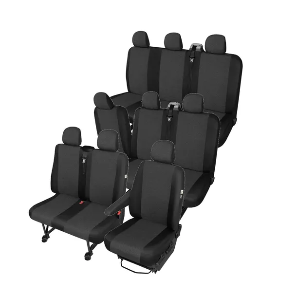 Renault Trafic 3 pokrowce na MIARĘ PREMIUM 9 osób