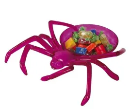 talerz-pajak-fioletowy-na-cukierki-halloween