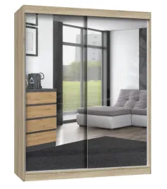 szafa-przesuwna-iga-160-2-lustra-dab-sonoma-nowoczesny-design