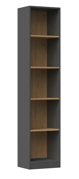 regal-40cm-szafka-segregatory-antracyt-dab-artisan-do-salonu-biura-pokoju-glebokosc-mebla-30-cm