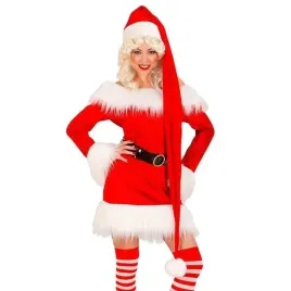 czapka-mikolaja-pani-mikolajowej-dluga-czapko-szal