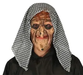 maska-lateksowa-wiedzma-z-chusta-wiedzmy-halloween