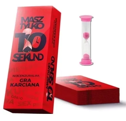 GRA IMPREZOWA TOWARZYSKA 10 SEKUND BEZ CENZURY