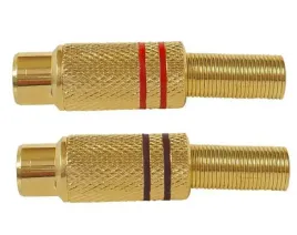 gniazdo-rca-zlote-10szt