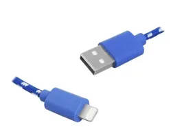 kabel-usb-iphone-1m-niebieski