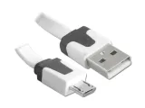 kabel-usb-micro-usb-bialy-plaski-stan-nowy
