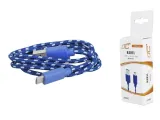 kabel-usb-microusb-1m-niebieski-stan-nowy