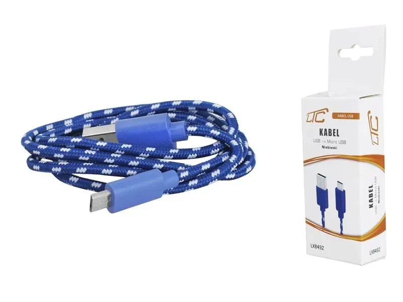 kabel-usb-microusb-1m-niebieski