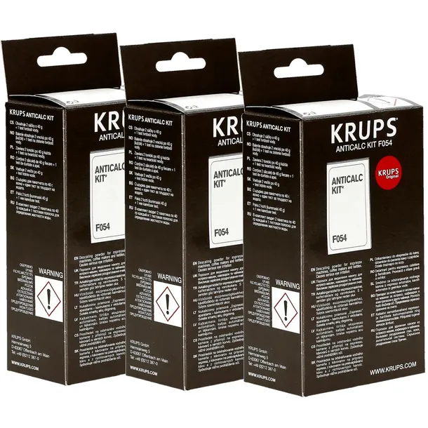3x ODKAMIENIACZ KRUPS YX103401 F054 - 6x SASZETKA