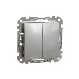 schneider-sedna-design-przycisk-podwojny-dwubiegunowy-zwierny-aluminium