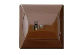 ospel-akcent-gniazdo-telefoniczne-pojedyncze-brazowy-gpt-1a-24