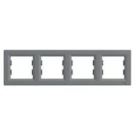 schneider-asfora-ramka-poczworna-4-krotna-pozioma-stal-eph5800462