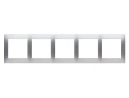 kontakt-simon-54-ramka-pieciokrotna-5-krotna-uniwersalna-srebrna-dr5-43
