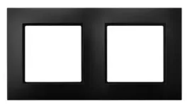 ospel-aria-ramka-podwojna-czarny-metalik-r-2u-33