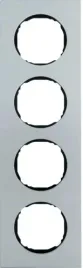 hager-berker-r-8-ramka-4-krotna-aluminium-10142674