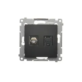 simon-54-premium-gniazdo-antenowe-typ-f-komputerowe-rj45-kat-6-czarne