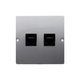 simon-basic-gniazdo-komputerowe-rj45-kat-5e-telefoniczne-rj12-inox
