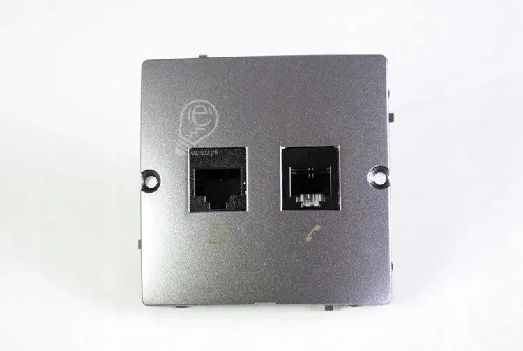 simon-basic-gniazdo-komputerowe-rj45-kat-5e-telefoniczne-rj12-inox