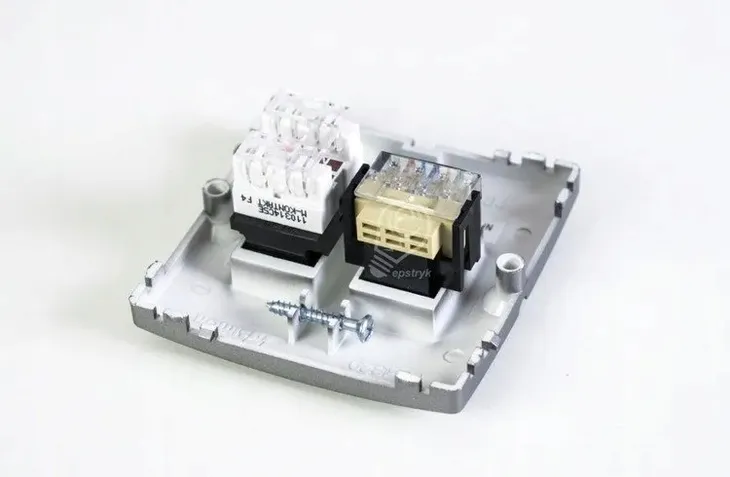 simon-basic-gniazdo-komputerowe-rj45-kat-5e-telefoniczne-rj12-inox-kolor-srebrny