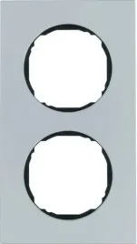 hager-berker-r-8-ramka-2-krotna-aluminium-10122674