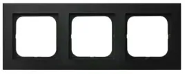 ospel-sonata-ramka-potrojna-czarny-metalik-r-3r-33