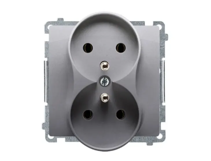 simon-basic-gniazdo-podwojne-z-uziemieniem-przeslony-inox-bmgz2mz-01-21