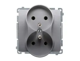 simon-basic-gniazdo-podwojne-z-uziemieniem-przeslony-inox-bmgz2mz-01-21