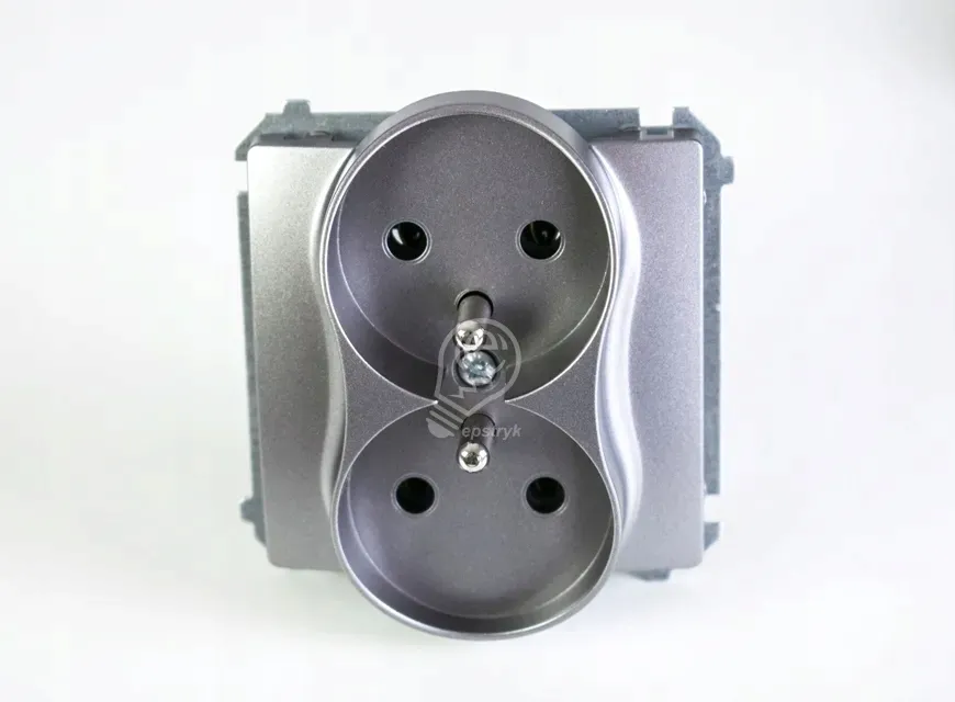 simon-basic-gniazdo-podwojne-z-uziemieniem-przeslony-inox-bmgz2mz-01-21