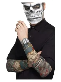 rekawy-tatuaze-czaszki-sztuczny-tatuaz-czaszka