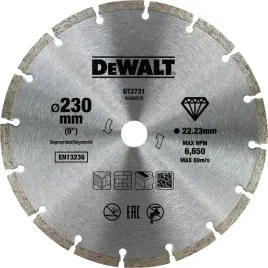 tarcza-diamentowa-230mm-dewalt-dt3731-segmentowa