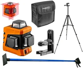 neo-laser-krzyzowy-36015m-tyczka-statyw-poziomica-laserowa-obrotowa