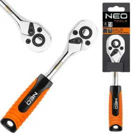 neo-tools-grzechotka-prosta-1-4-150-mm-45-zebow-blokada-regulacja-08-504