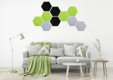 panel-scienny-hexagon-filc-green-tutumi-stan-nowy-stan-opakowania-oryginalne