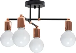 lampa-sufitowa-czarna-rozowe-zloto-zyrandol-do-pokoju-salonu-4-zarowki-e27
