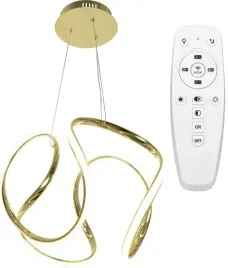 lampa-sufitowa-wiszaca-zlota-nowoczesna-led-pilot