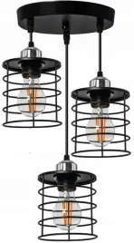 lampa-sufitowa-wiszaca-potrojna-metal-loft-czarna