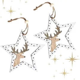 dekoracje-swiateczne-na-choinke-drewniane-gwiazdki-renifery-choinkowe-2szt