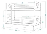 lozko-pietrowe-160x80-biale-max-stan-nowy-kolekcja-max