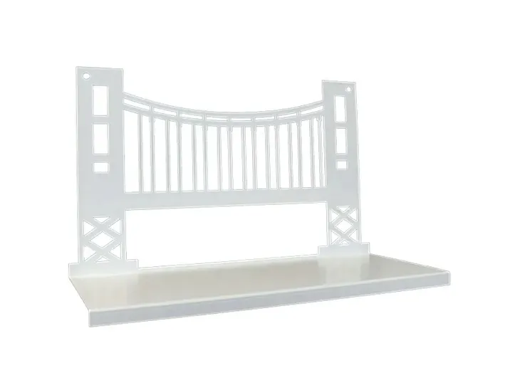 polka-scienna-metalowa-bridge-most-biala