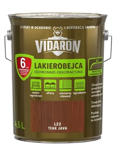 vidaron-lakierobejca-do-drewna-l22-teak-java-45l-polysk-stan-nowy