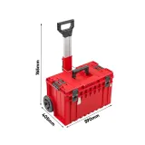 qbrick-system-one-red-wozek-cart-stan-nowy-cechy-dodatkowe-kolka-transportowe-przegrody-organizacyjne-uchwyt-do-przenoszenia-zatrzaski-zabezpieczajace