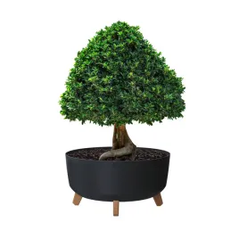 doniczka-na-nozkach-okragla-38-cm-plastikowa-14-l-drenaz-dgrl400l-antracyt