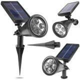 lampka-solarna-do-ogrodu-reflektor-wbijany-led-z-czujnikiem-wodoodporny-stan-nowy