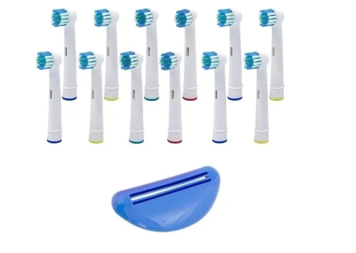 KOŃCÓWKI DO SZCZOTECZEK ORAL-B 12szt + GRATISY