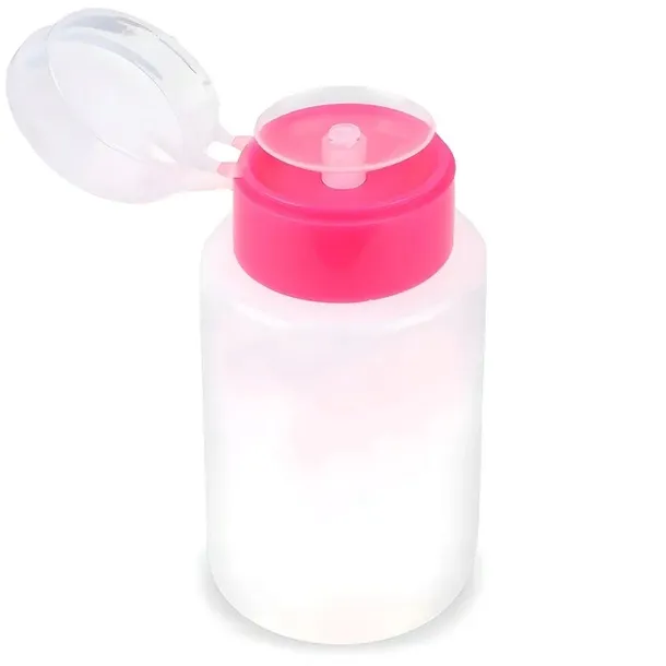 DOZOWNIK BUTELECZKA Z POMPKĄ DO PŁYNÓW IDEALNY W PODRÓŻ FUNKCJONALNY 150ml