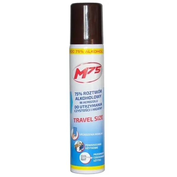 SPRAY DO DEZYNFEKCJI WIRUSOBÓJCZY 75% ALKOHOLU
