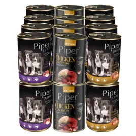 dolina-noteci-piper-animals-junior-mokra-karma-mix-smakow-24x400g