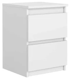 komoda-stolik-nocny-bialy-mat-2-szuflady