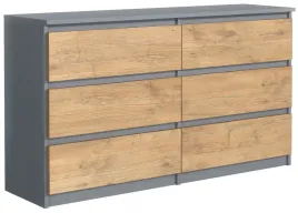 szafka-komoda-6szuflad-120cm-antracyt-dab-lancelot