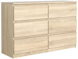 szafka-komoda-6-szuflad-120cm-dab-sonoma